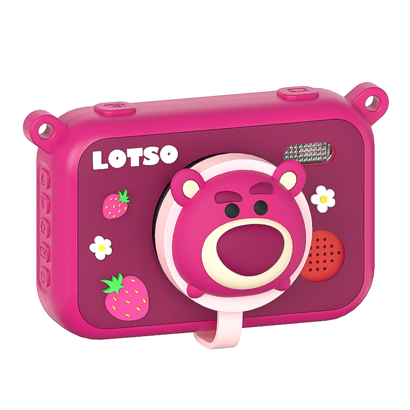 Disney Children's Digital Camera, Compact Student Camera for Photography And Travel, Touchscreen Toy Camera for Boys And Girls, Birthday Gift Box, Children's Present, Touchscreen Version Minnie Pink