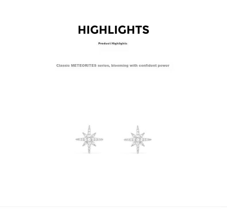 APM Monaco Hexagram Stud Earrings, Luxurious And Elegant Jewelry, Birthday Gift for Girlfriend Or Wife 3