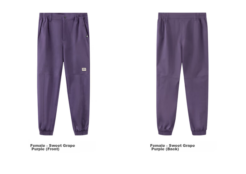 CAMEL Men's Sports Casual Pants, Water-Repellent Woven Jogger Sweatpants, J13CAVLR060, Phantom Black, XL 40