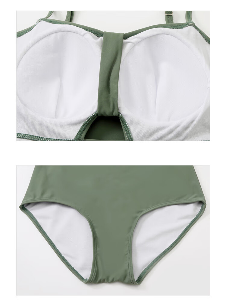 DK One-Piece Swimsuit for Women, Conservative Style, 2026 New Long-Sleeve Design, Elegant And Slimming, Suitable for Curvy Girls, Conceals Body Flaws, Perfect for Hot Springs, Size M 12