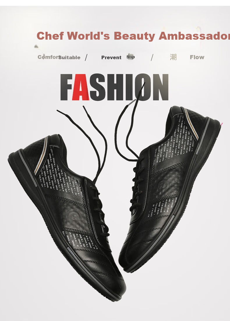 Chuwang Non-Slip Water-Resistant Chef Shoes, Casual Kitchen Hotel Work Shoes, All-Season Wearable Women's Style 1807A Size 40 1