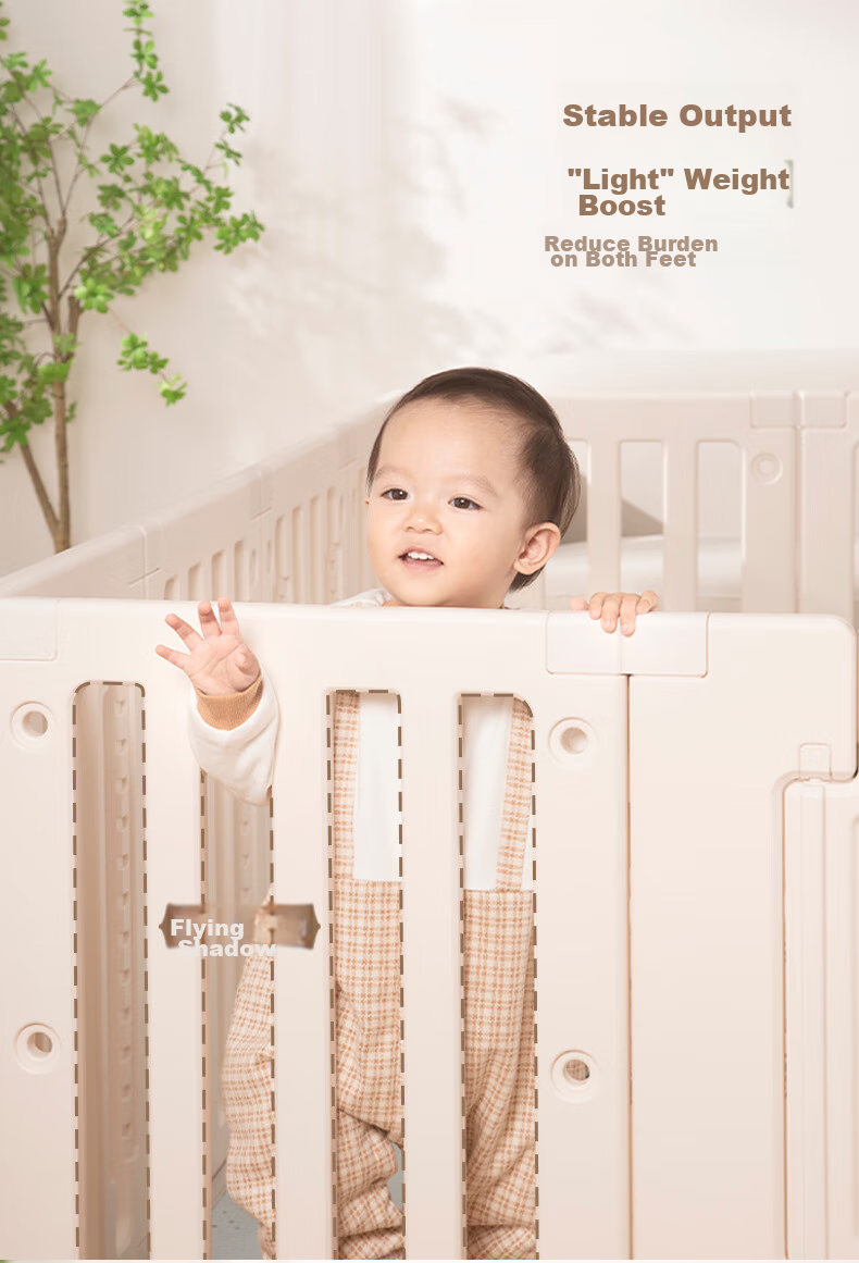 YEEHOO Baby Playpen, Indoor Floor Protection Barrier, Play Area Crawling Mat Set, Safety Fence 12