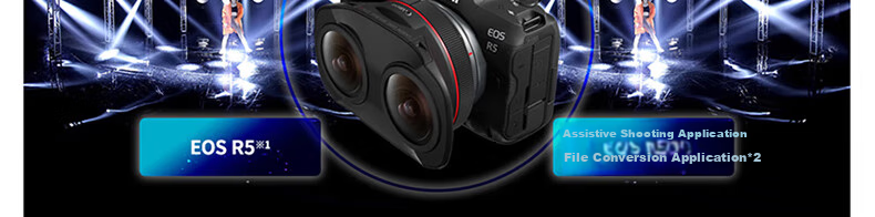 Canon RF5.2mm F2.8 L DUAL FISHEYE Dual Fish-Eye Lens, R8 R50 R7 R10 R5 R62 R Series Lenses 11