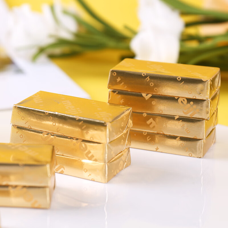 明治钢琴牛奶巧克力盒装26片120g 日本进口零食生日礼物送女友