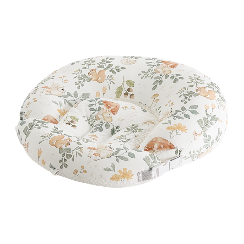 Taoqibaby Multifunctional Nursing Pillow, Inclined Breastfeeding Cushion for Newborns, Back Support, Anti-Spit Feeding Aid, 0-12 Months