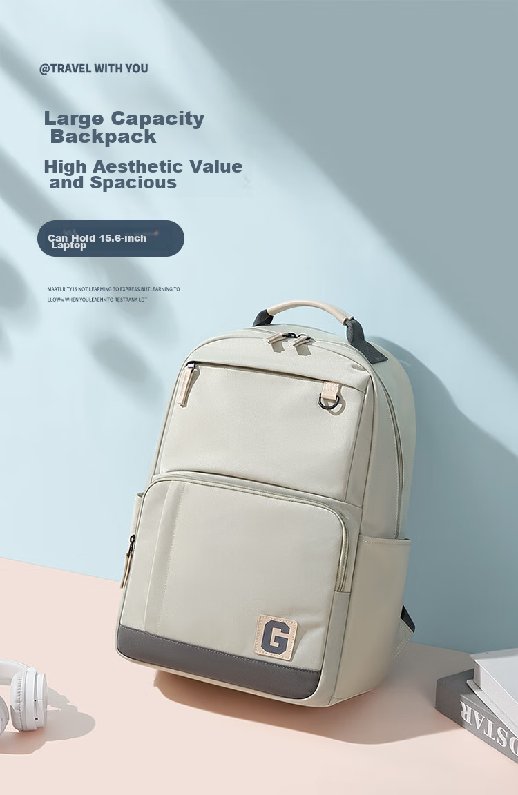 GOLF Backpack for Men And Women, Casual 15.6-Inch Laptop Bag for Middle School, High School And College Students, Travel Backpack 1