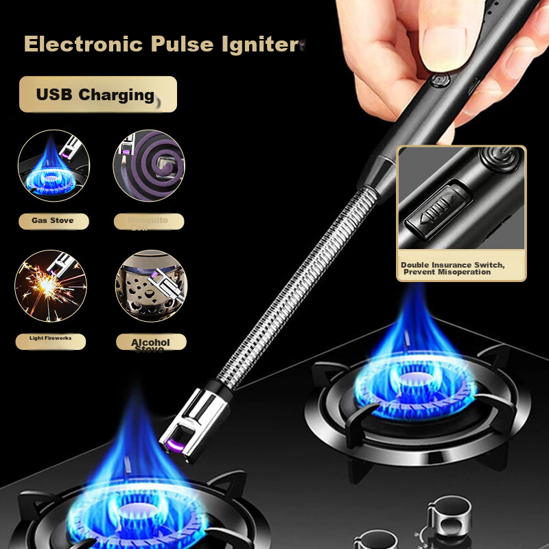 BJ Igniter, Lighter, Ignition Gun, Pulse Igniter, Electronic Lighter, Natural Gas Stove Ignition Rod, Household Use