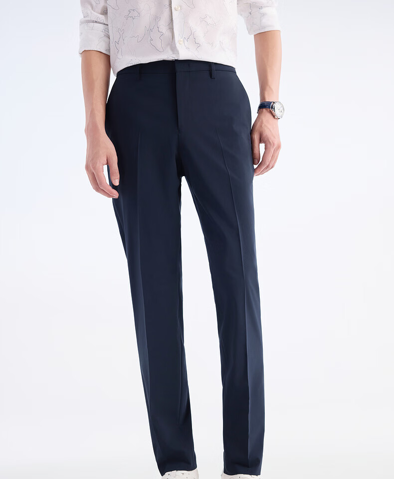 JOEONE Men's Pants, Dress Pants [Wrinkle-Resistant, Color-Fast, Stress-Free Dress Pants], Spring And Summer Business Casual Pants for Men, Size 35 15