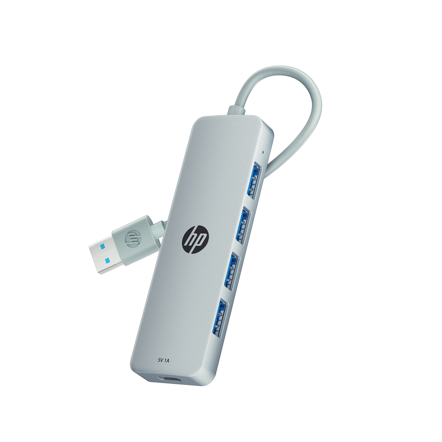 HP USB Hub, Computer USB 3.0 Multi-Port Splitter Docking Station, USB Extension Cable, Adapter Converter, Laptop Docking Station, Independent Power Supply