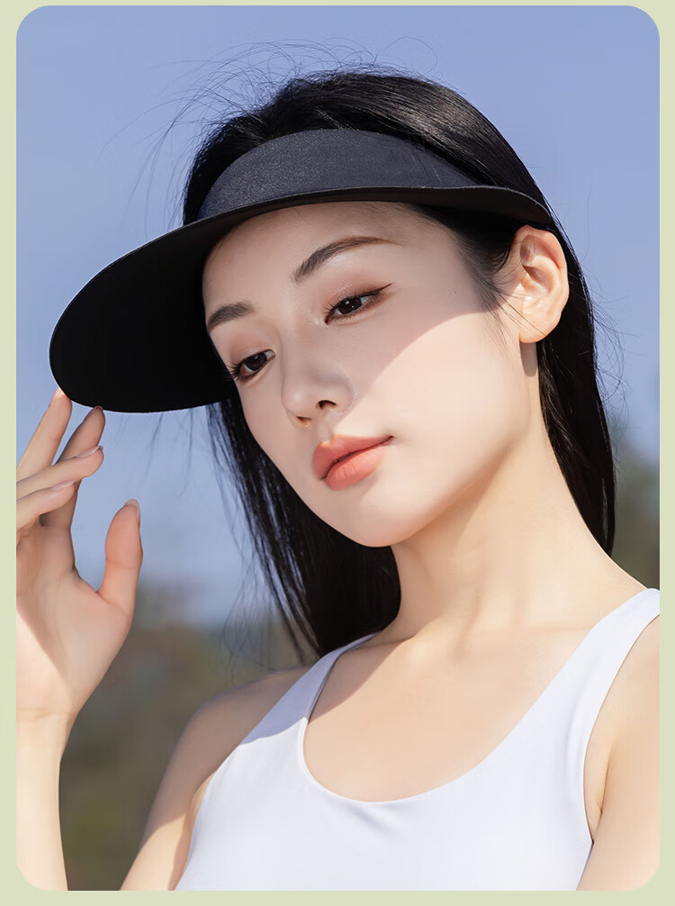 YUZHAOLIN Wide Brim Seamless Sun Protection Hat for Women, Outdoor UV-Resistant Sun Visor, Hiking Cap, Sun Hat, Ladies' Visor Cap 13