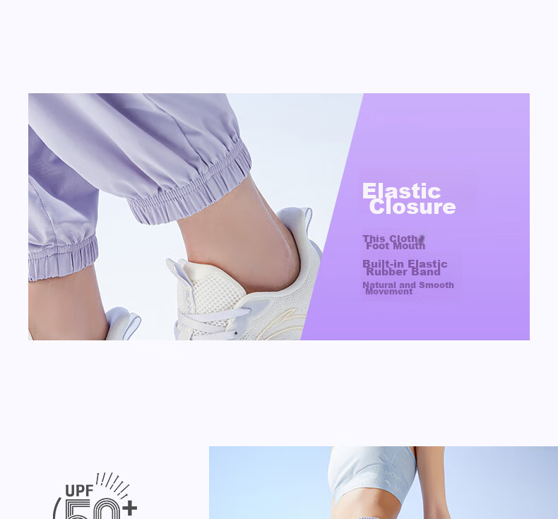 Anta Freedom Pants | Ice Silk Sun Protection Lantern Pants Women's Summer New Drawstring Jogger Loose Yoga Sports Trousers 24