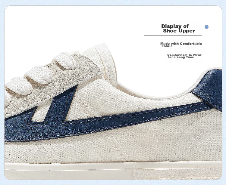Warrior Spring And Autumn Canvas Shoes, Trendy Couple Style, Sports Casual Sneakers, KGH749T, Black And White, Size 42 5