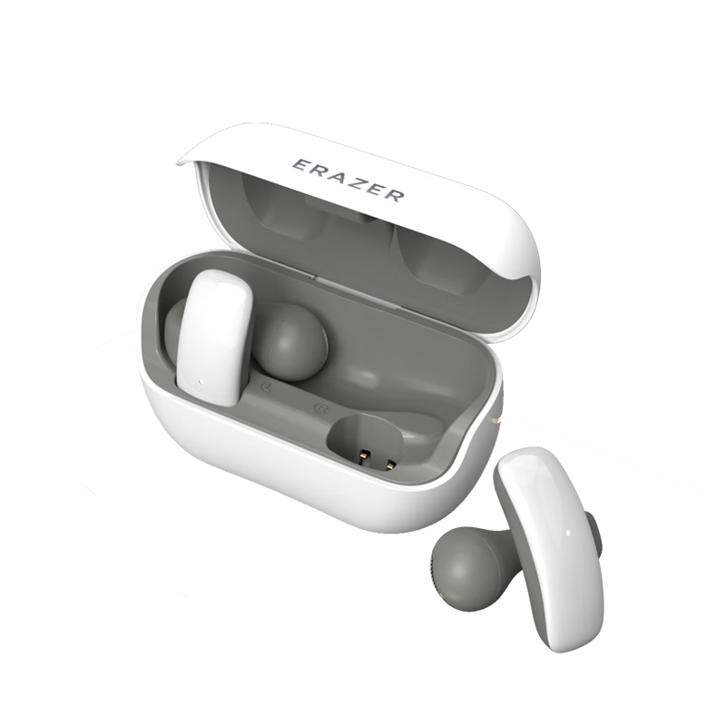 Lenovo Invests in Brand Yinengzhe Bluetooth Earphones, Clip-On Bone Conduction Concept, Open-Style Non-In-Ear Hanging Earphones, Noise-Cancelling, High-Quality Sound, Sports Running Waterproof Clip-On White