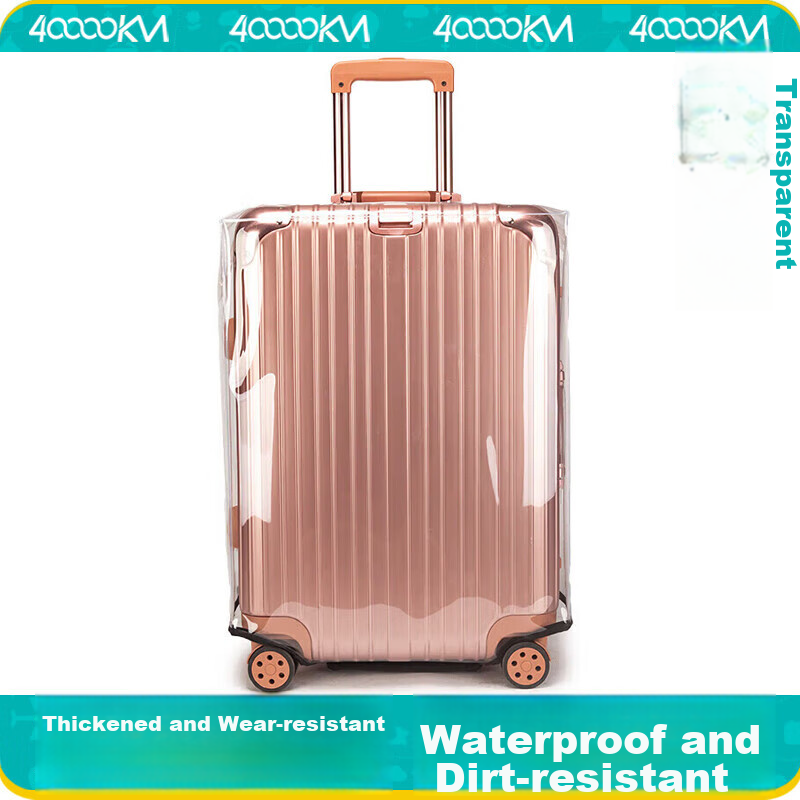 Siwangongli Luggage Protective Cover, Suitcase Handle Cover, Wear-Resistant Outer Case, Transparent Protective Cover, Dust Cover SW2025