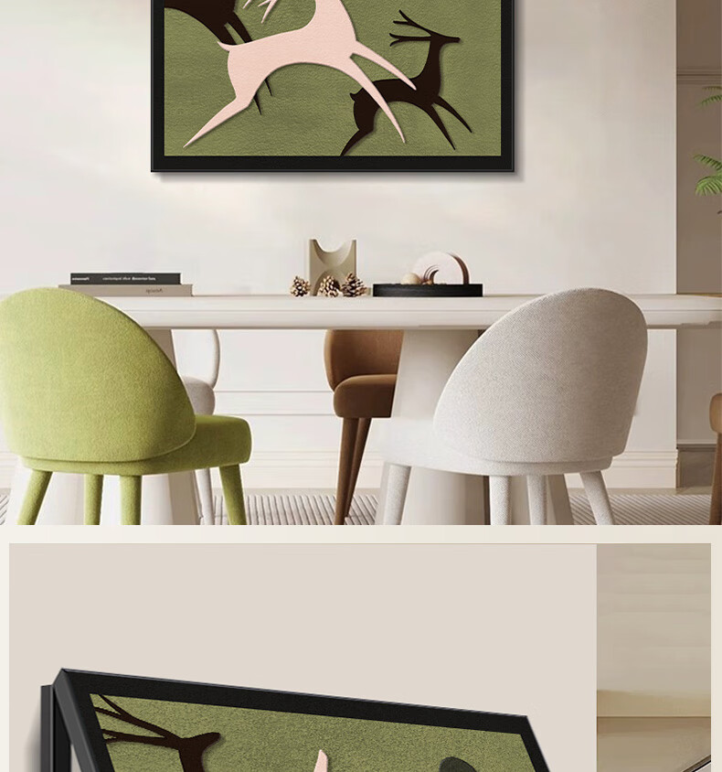 Yihuanyu Decorative Painting for Electric Meter Box, No Drilling Required, High-End Look for Distribution Box, Concealing Cover for Power Main Switch And Circuit Breaker 12