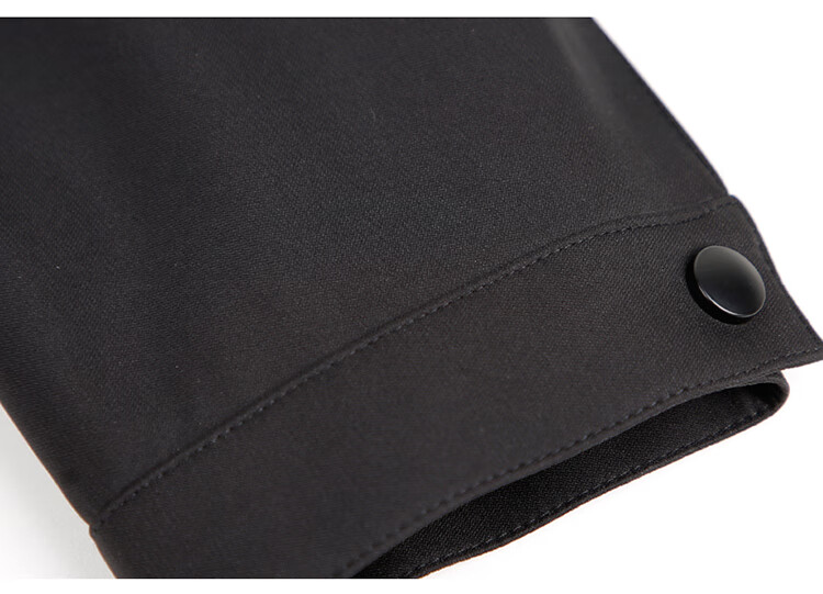 Caizi Men's Stand Collar Jacket Autumn Winter 2025 New Graphene Warm Fabric Embroidered Simple Business Casual Windproof 12