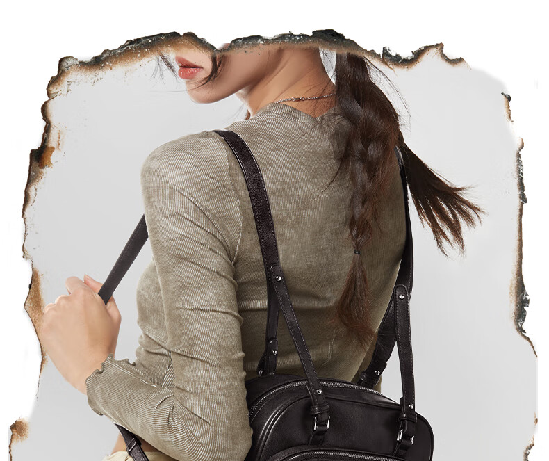 ONETIME Sweet Cool Time Dirty Backpack, Sweet Cool High-End Light Luxury Bag, Large Capacity Bag, Gift for Girlfriend, Black 30