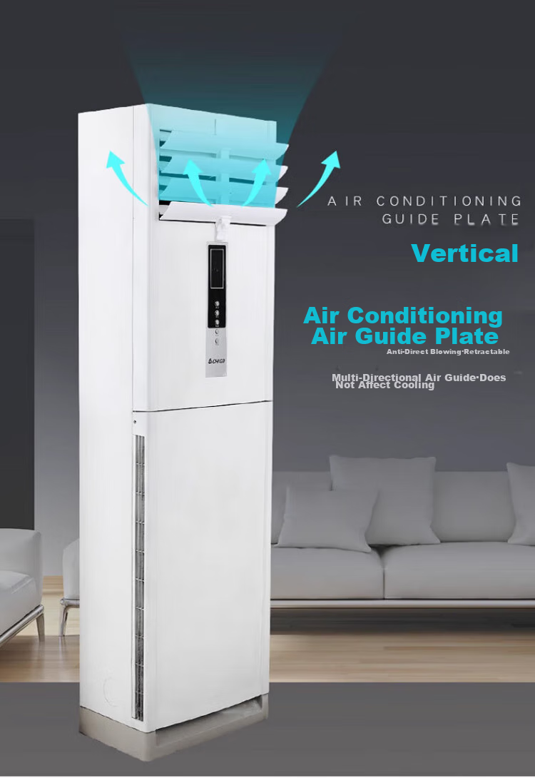 Jiashigao Floor-Standing Air Conditioner Wind Deflector, Postpartum Use, Anti-Direct Blowing, Multi-Level Adjustment, Extendable ABS Cabinet Style, Universal 1