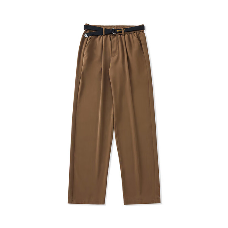 Touhaoqingnian Casual Pants for Men, Spring And Autumn Loose-Fitting High-Quality Draping Tapered Trousers, Plus Size Wide-Leg Dress Pants, Black, M 15