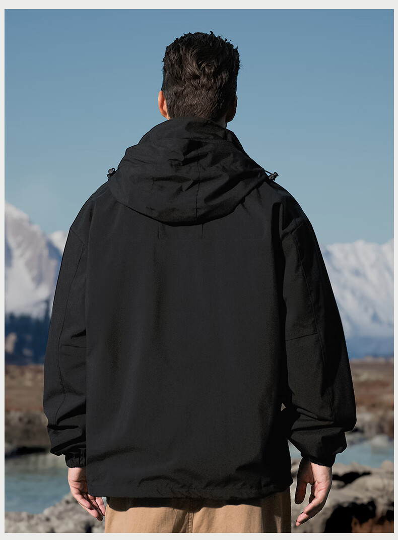 JEEP Three-In Detachable Windbreaker Jacket for Men, 2026 New Autumn And Winter Style, Windproof Outdoor Coat 18