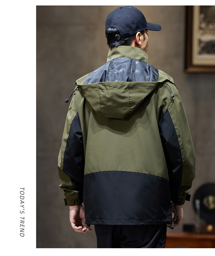 JEEP High-End Tactical Jacket for Men, 2026 Spring And Autumn New Outdoor Mountain-Style Sports Hiking Wear Workwear Jacket Men's Clothing 14