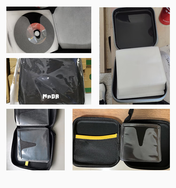 MNDA Shockproof Car CD Case, CD/DVD Disc Holder, Can Store 36 Discs, Home Storage Case 2
