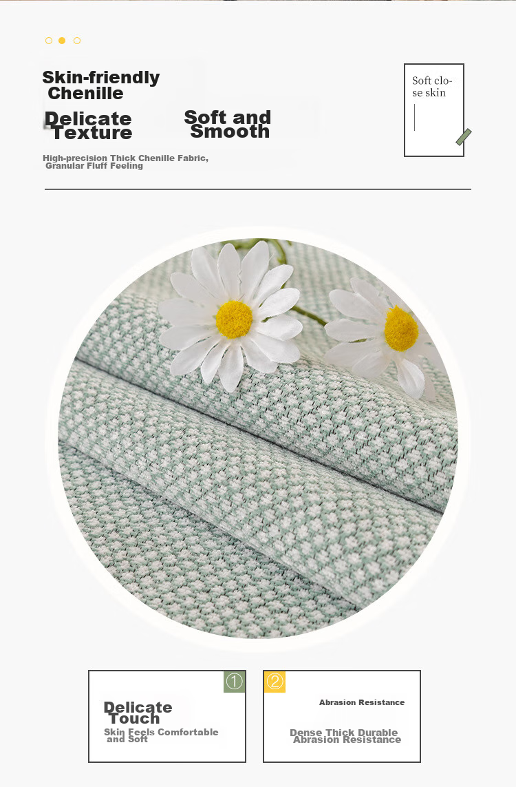 AVIVI Sofa Cushion, All-Season Non-Slip Sofa Cover, Throw Blanket, Armrest And Backrest Towel, 90*90 Cm, Nutmeg Gree 4