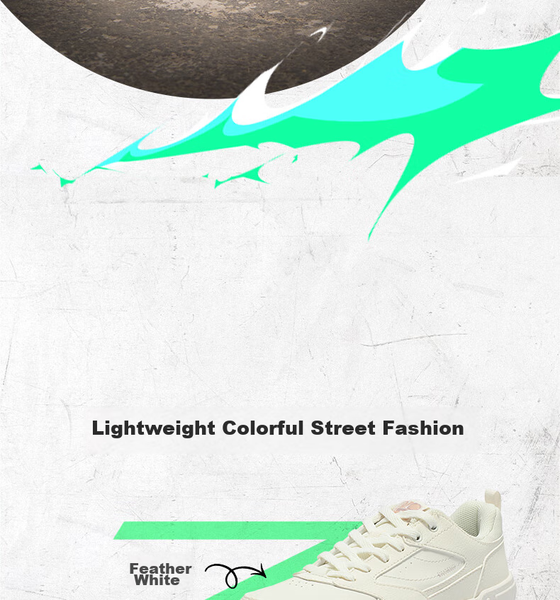 361° Women's Sneakers Soda 3 Spring And Summer Couple Retro Thick-Soled Casual Skateboard Shoes for Women 682516615-4 41
