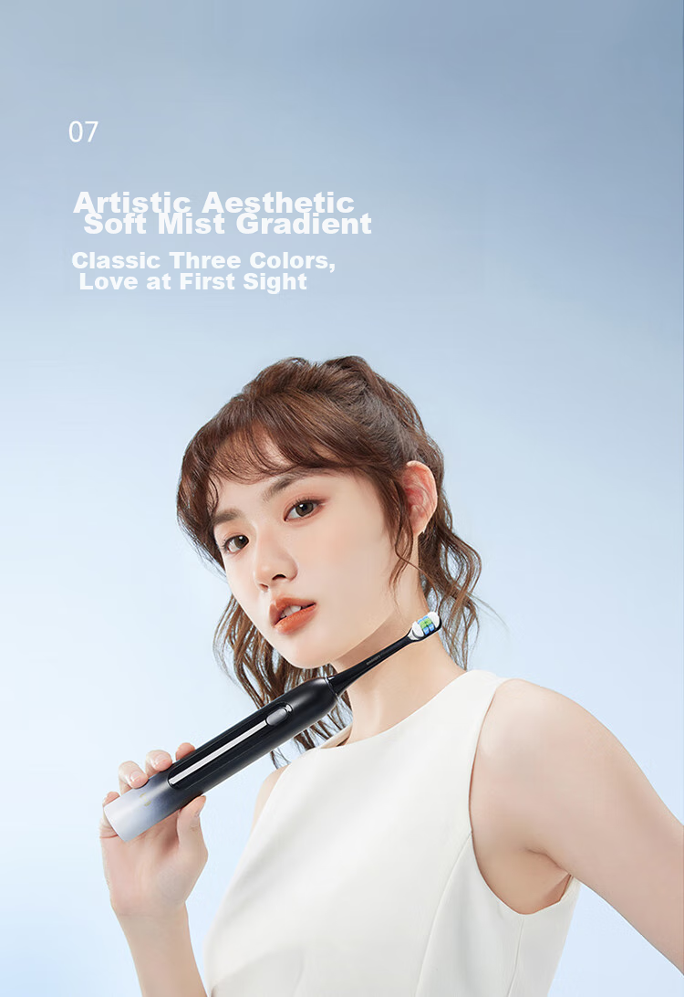 Hongmengzhixuan Libode Smart Sonic Electric Toothbrush Youyang 3 Adult Toothbrush, Cleans And Whitens Teeth, Long Battery Life, Gift for Boyfriend/girlfriend, Birthday Present, Wedding Gift 14