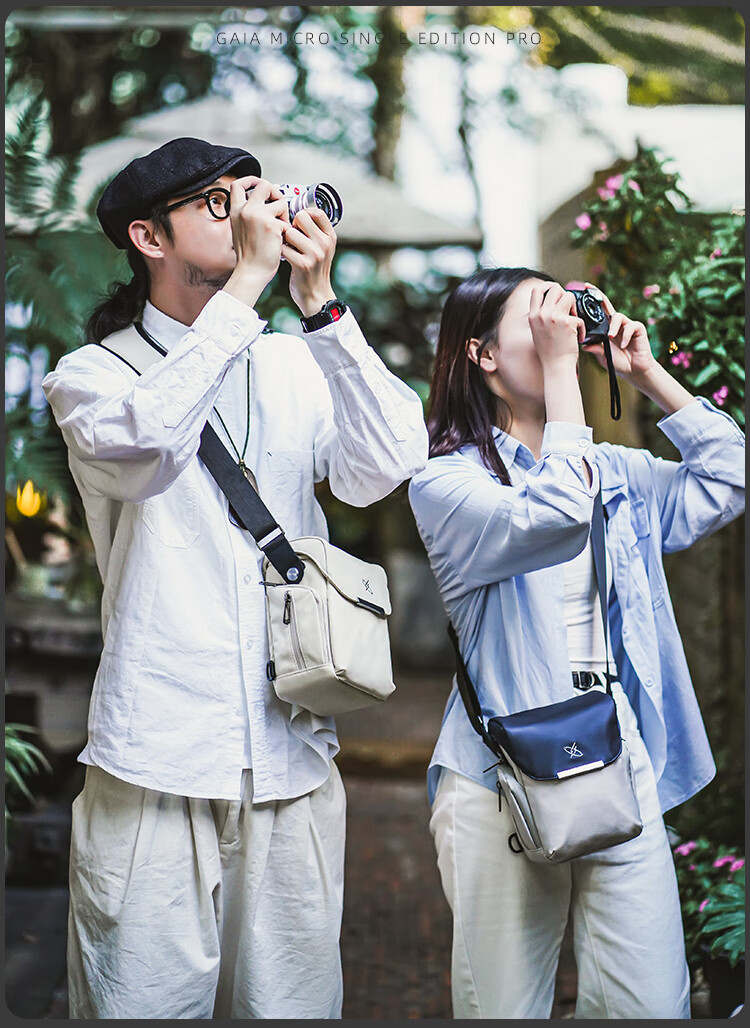 GYXX DSLR Camera Bag for Men And Women, Shoulder Crossbody Photography Bag, New Trendy Brand, Portable Camera Storage Bag, Water-Resistant 5