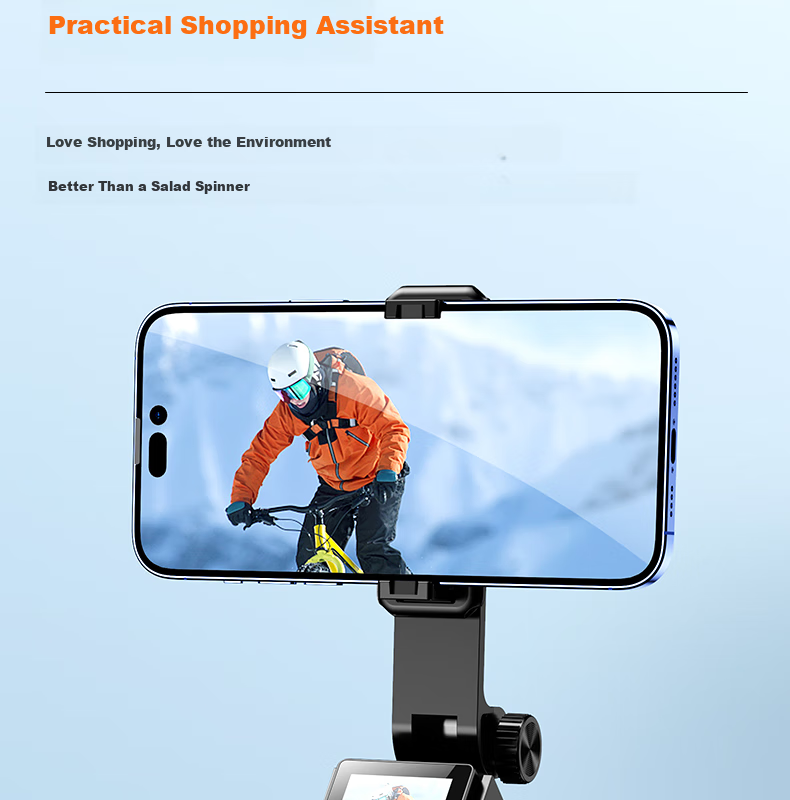FUNSNAP Selfie Stick with Beauty Light, Handheld Telescopic Tripod for Mobile Phones, 360° Rotatable Multi-Functional Portable Floor Stand for Travel Live Streaming Outdoor Use 6