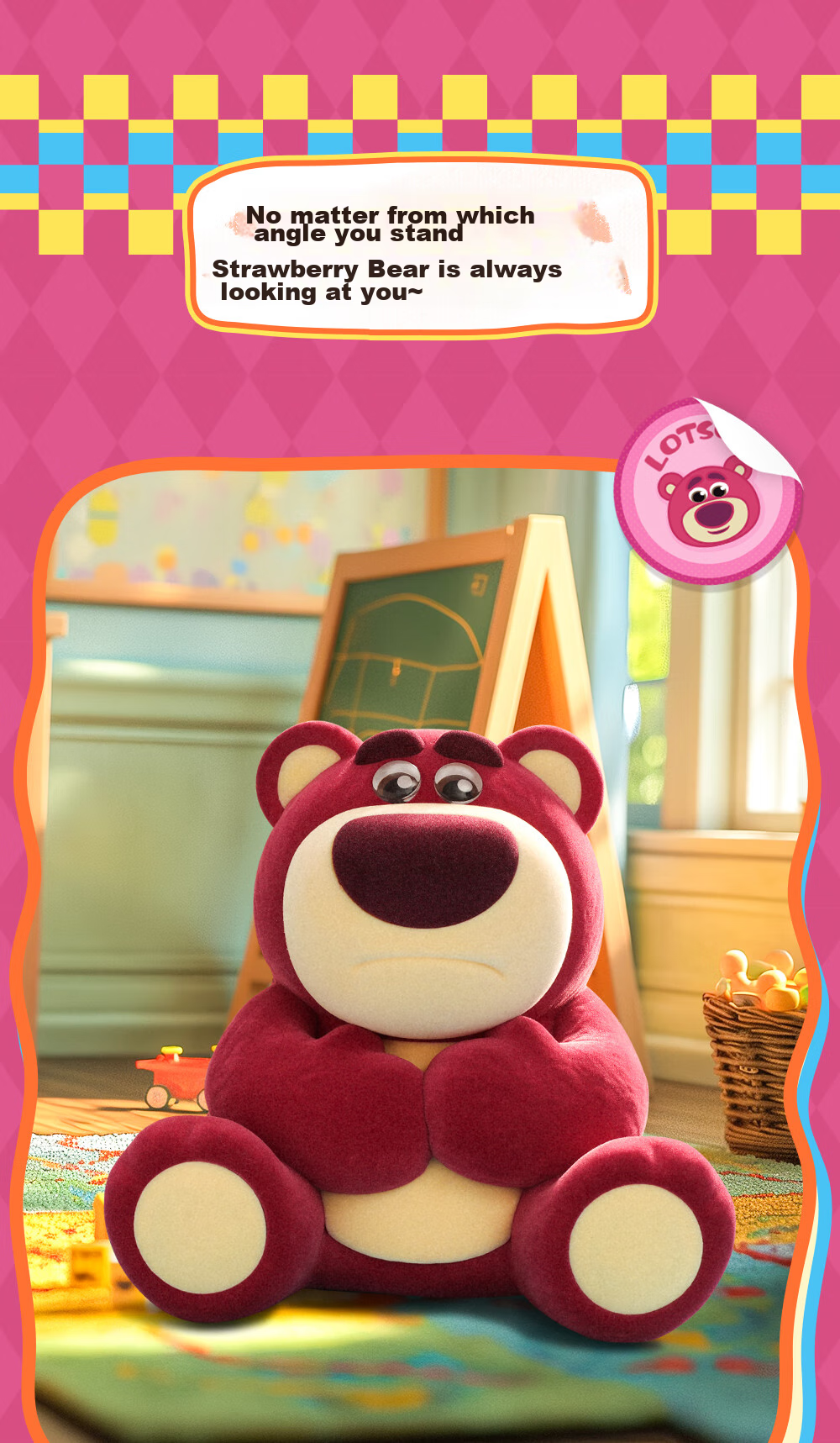 52TOYS Strawberry Bear Limited Edition - My Heart Belongs to DAISY Doll Figurine Trendy Toy Decoration National Day Gift 8