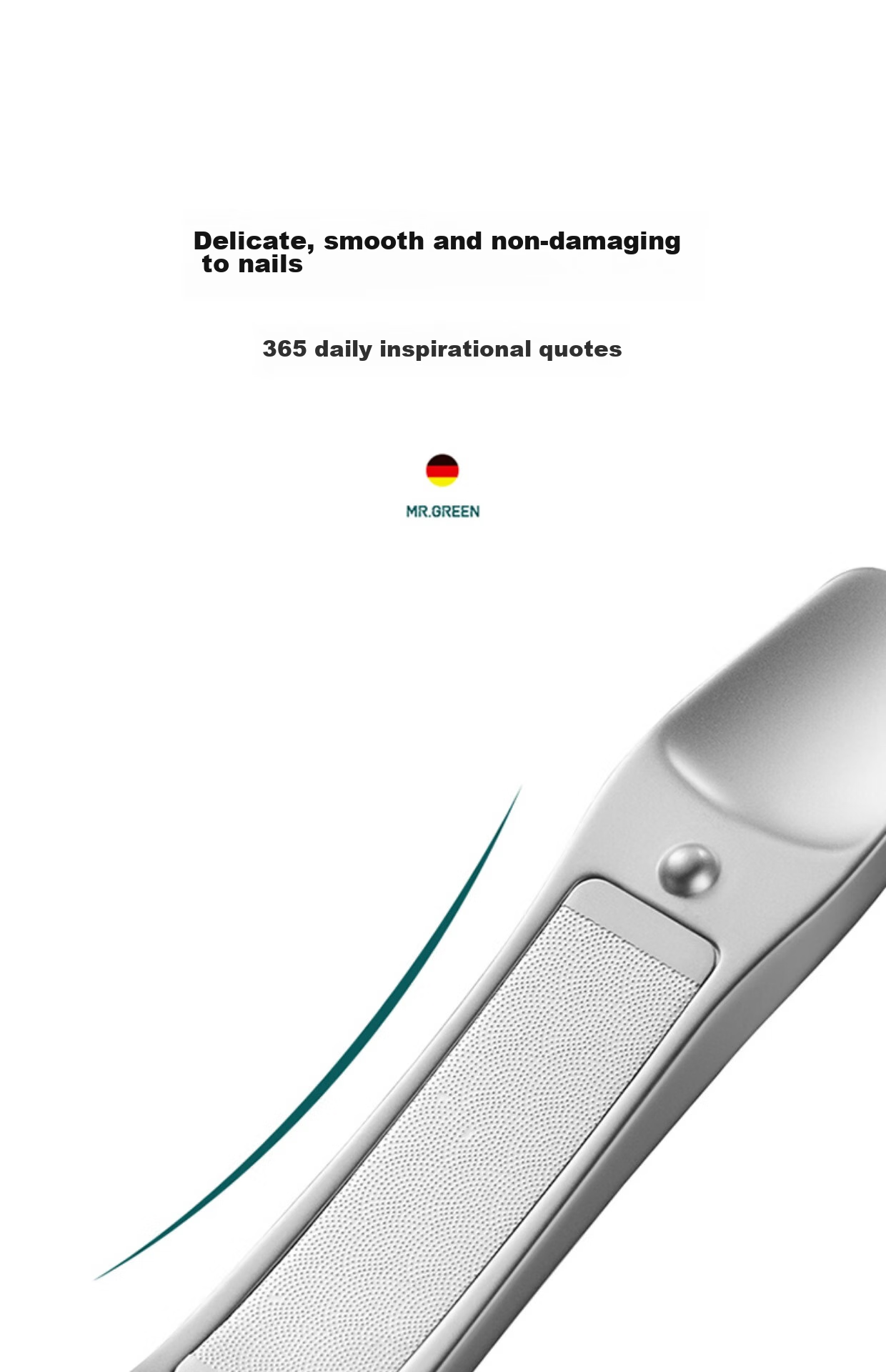 MR.GREEN German Diagonal Nail Clipper Set, Nail Cutter And Nail Nipper Tools, Imported Stainless Steel 2-Piece Set Mr-1136Plus 17