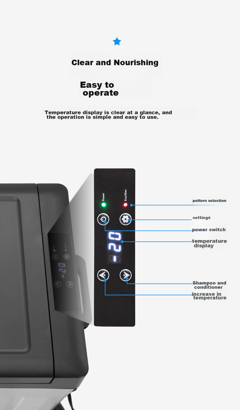 Alpicool Car Refrigerator, Dual-Use for Car And Home, Compressor-Freezing And Refrigeration, Suitable for Dormitory And Office, Mini C75 Large Capacity Fridge 4