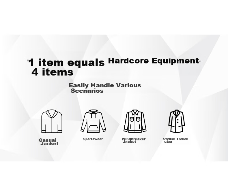 Baleno Jacket for Men And Women, Spring And Autumn Fashion Simple Windproof Casual Hooded Jacket, Loose Versatile Zip-Up Cardigan Spring Outfit 9