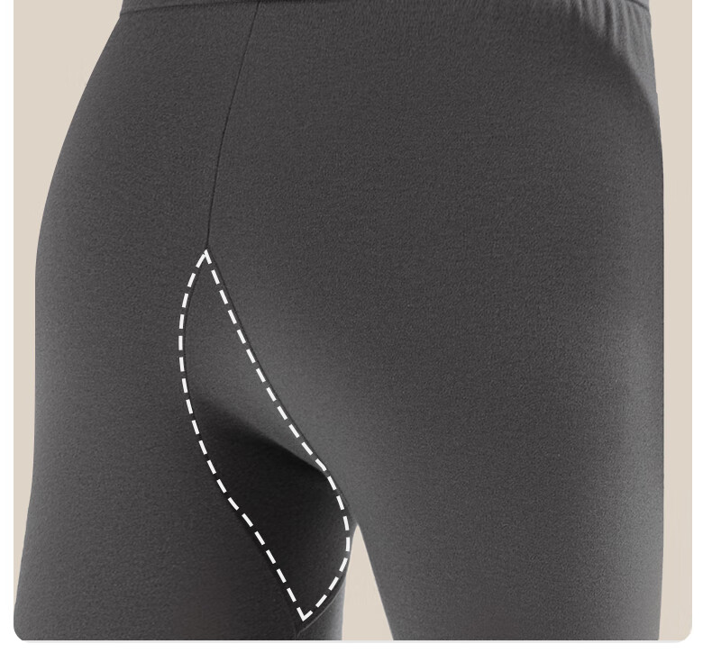SEPTWOLVES [Pure Cotton Antibacterial] Men's Long Johns, Pure Cotton Antibacterial Thermal Underwear, Winter Basic Base Layer Pants, Single Pack 21