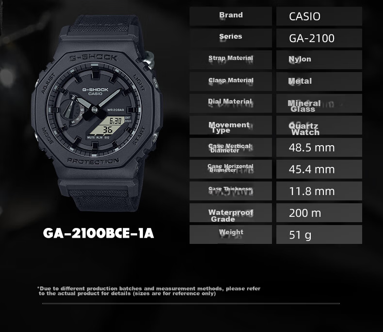 Casio Men's G-SHOCK Sports Watch, Electronic Smart Watch for Students, Japanese And Korean Style, Gift for Boyfriend, GA-700BCE 20