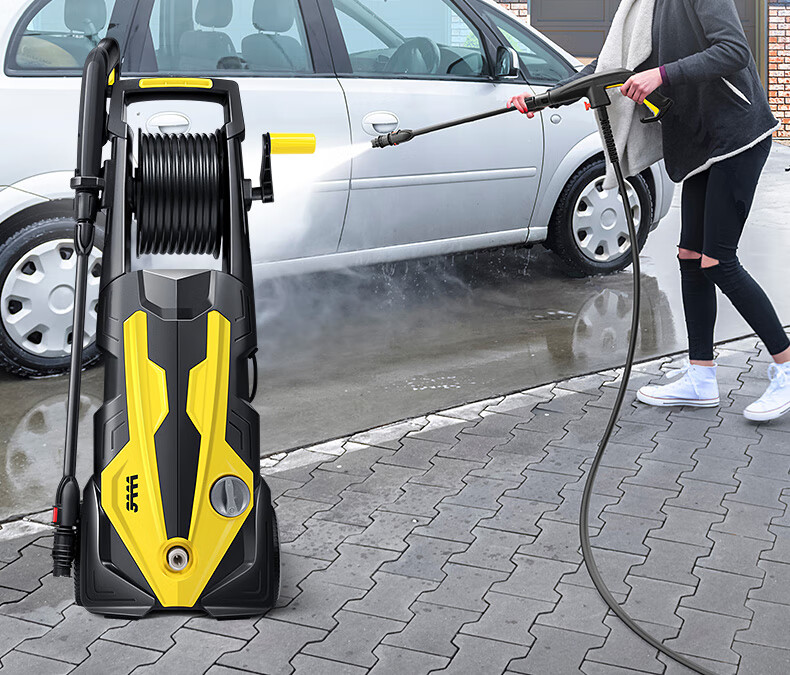 3AAA Car Wash Machine, 220V Household High-Pressure Water Gun, Garden High-Pressure Washer, Car Cleaning Pump, High-Power Water Gun Tool 7