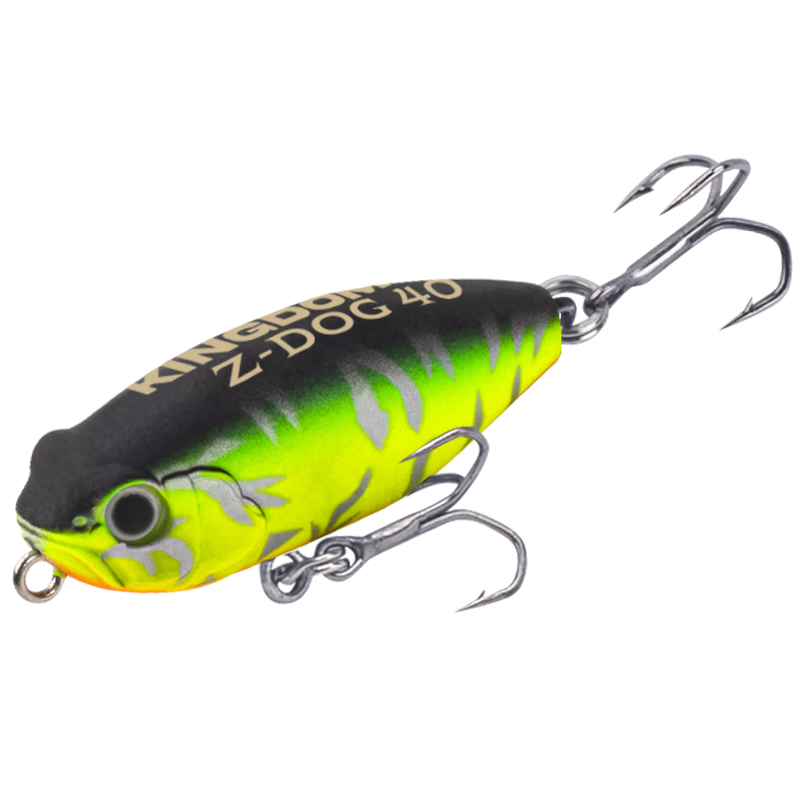 Guowangliya Artificial Bait, Surface System Micro Fish, Figure-Eight Dog Floating Long-Distance Casting Pencil Lure, Freshwater Bass, Topmouth Culter, Red Eye 07