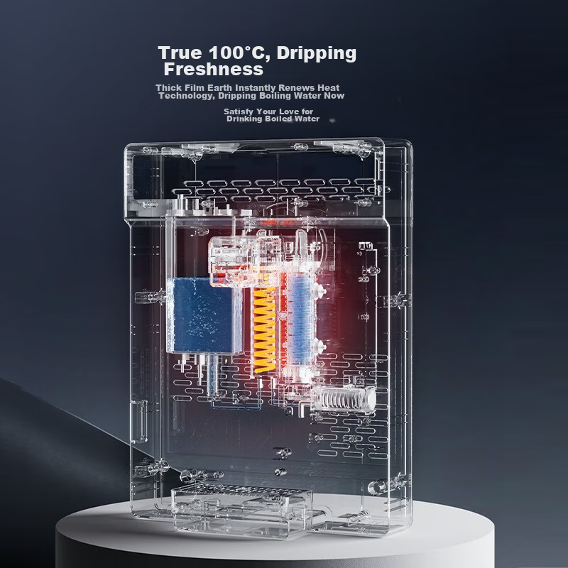Yikaide Water Dispenser with Instant Heating And Dual-Use Purified Water System, 3-Second Rapid Heating, 6 Temperature Settings, S3G Model