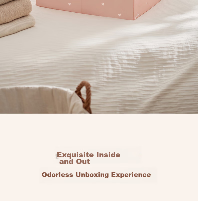 EACHY Foldable Clothes Storage Box, 40L Capacity, Pink Color, 1 Piece 19