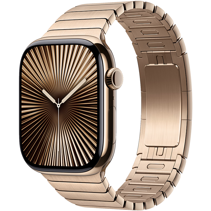 BHO Compatible New Apple Watch Band, Metal Chain Strap for Apple Watch S12/S11, Stainless Steel Watchband for IWatch S10/9/8/SE3/Ultra4/3