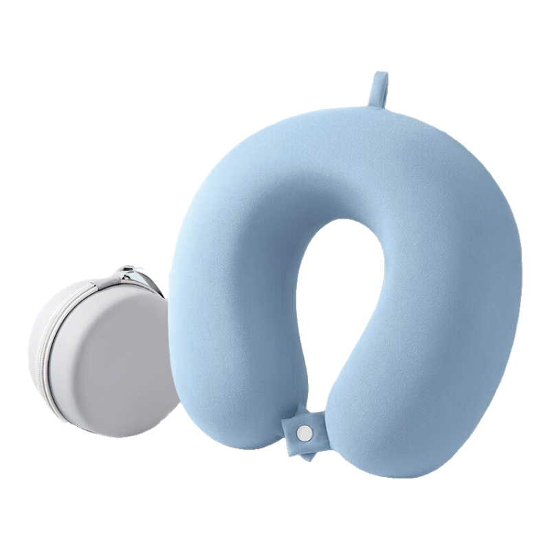 YUZHAOLIN U-Shaped Neck Pillow, Portable Travel Memory Foam Neck Pillow for Cervical Spine Support, Business Trip High-Speed Rail Airplane Nap Pillow
