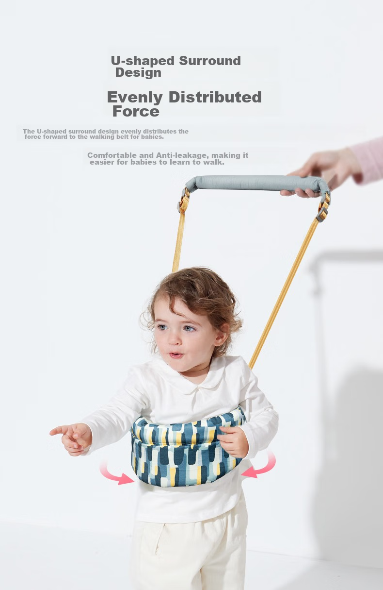 Babycare Toddler Walking Strap with Leash, Anti-Lost, Non-Choking, Breathable, Detachable, CNAS Certified, 0-24 Months 5