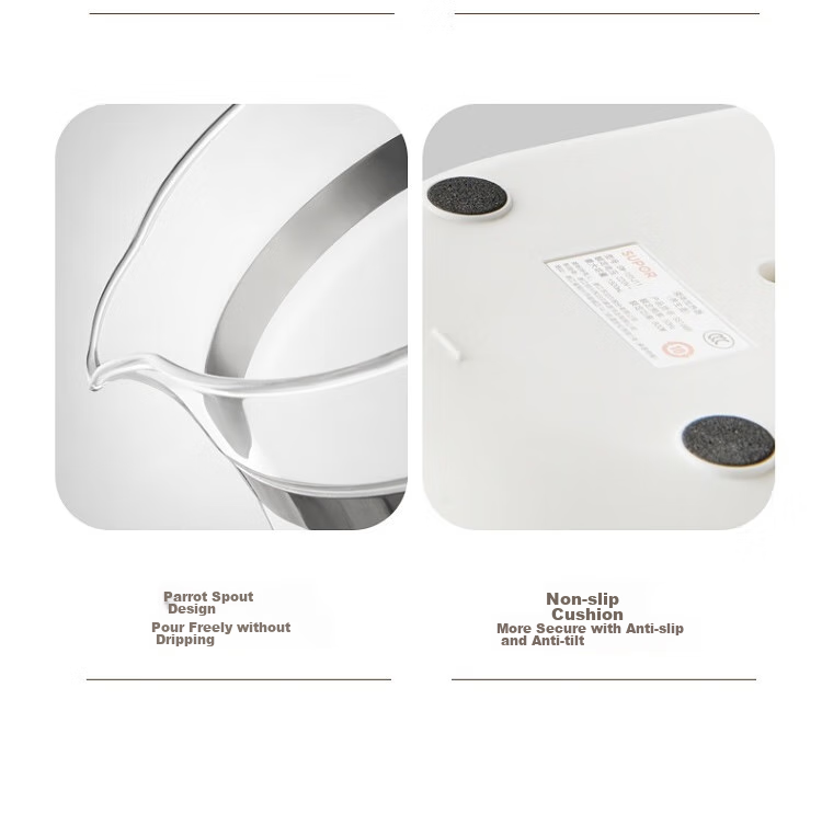 SUPOR ZMD Assured Series, Health Pot, 1.5L, High Borosilicate Glass, Multifunctional, Smart Reservation, Fully Automatic Heating, Tea Pot, SW-15Y22 30
