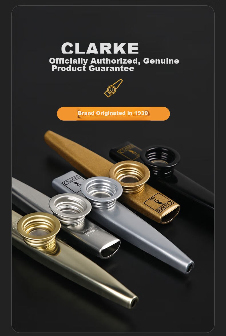 CLARKE Clarinet, Saxophone, Metal Performance Grade, Original Imported from UK, Guitar Accompaniment Instrument 4