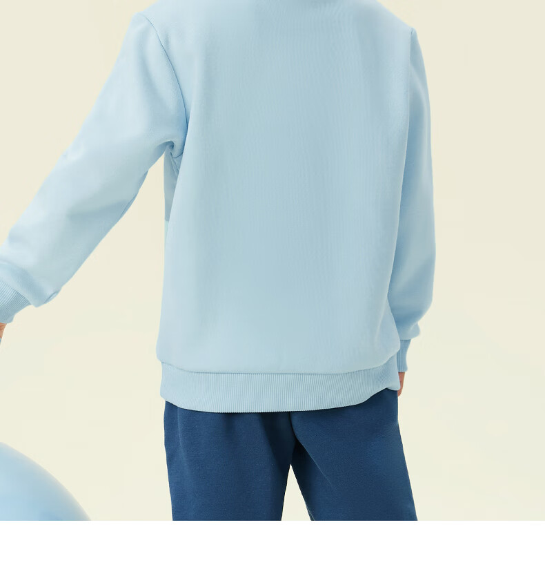 361° Kids Hoodie Autumn Winter 25 Fleece Lined Pullover Sweatshirt for Boys and Girls Ages 3-14 Blue 170 36