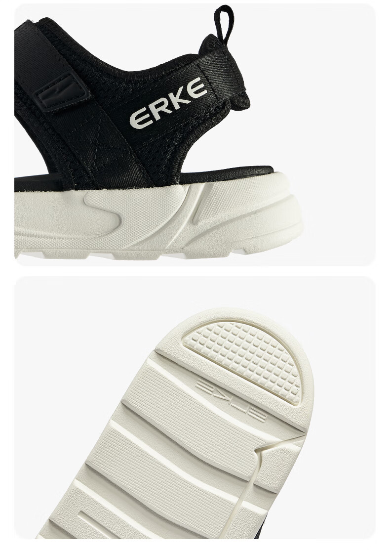 ERKE Women's Sandals, New Autumn Release, Breathable Soft Sole Comfortable Beach Shoes, Outdoor Casual Slippers, Couple Style | Zhulang 4