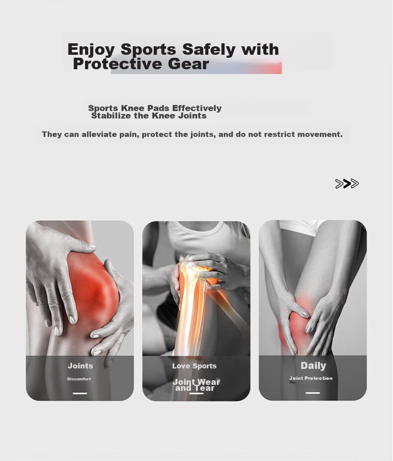 Under Armour Knee Brace, Sports Summer Running, Men And Women Meniscus Injury Medical-Specific Thin Style, for Hiking, Foot, Basketball, Badminton, L Size 3