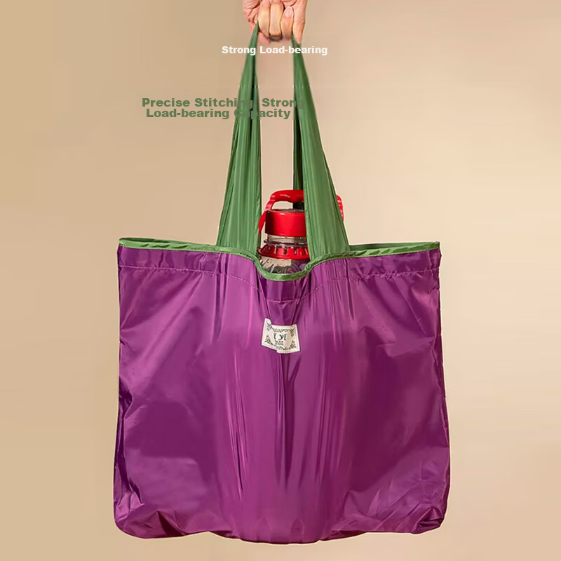 Banzheni Shopping Bag, Large Capacity, Foldable, Portable for Travel, Eco-Friendly, Grocery Bag, Thickened, Handheld, Waterproof Canvas Bag